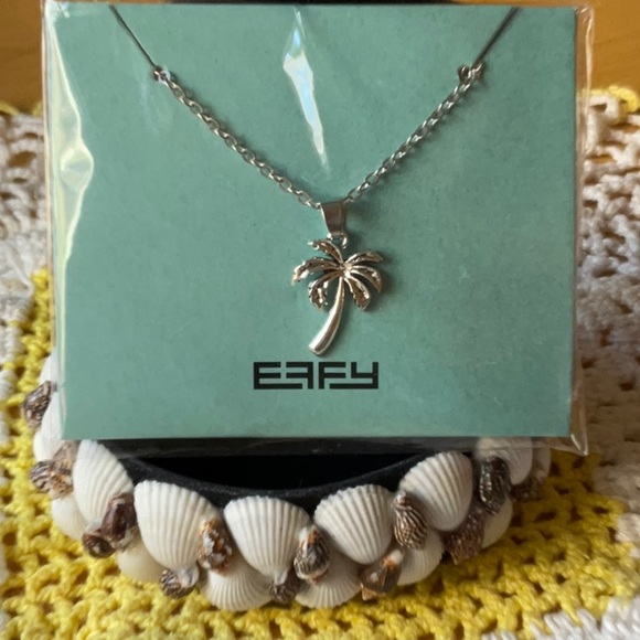 🌴 EFFY PALM TREE NECKLACE 🌴 NWOT 🌴 - Picture 4 of 16